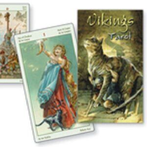 Vikings Tarot Lo Scarabeo Odin, Thor, Loki, Freya elves Valkyries Celtic